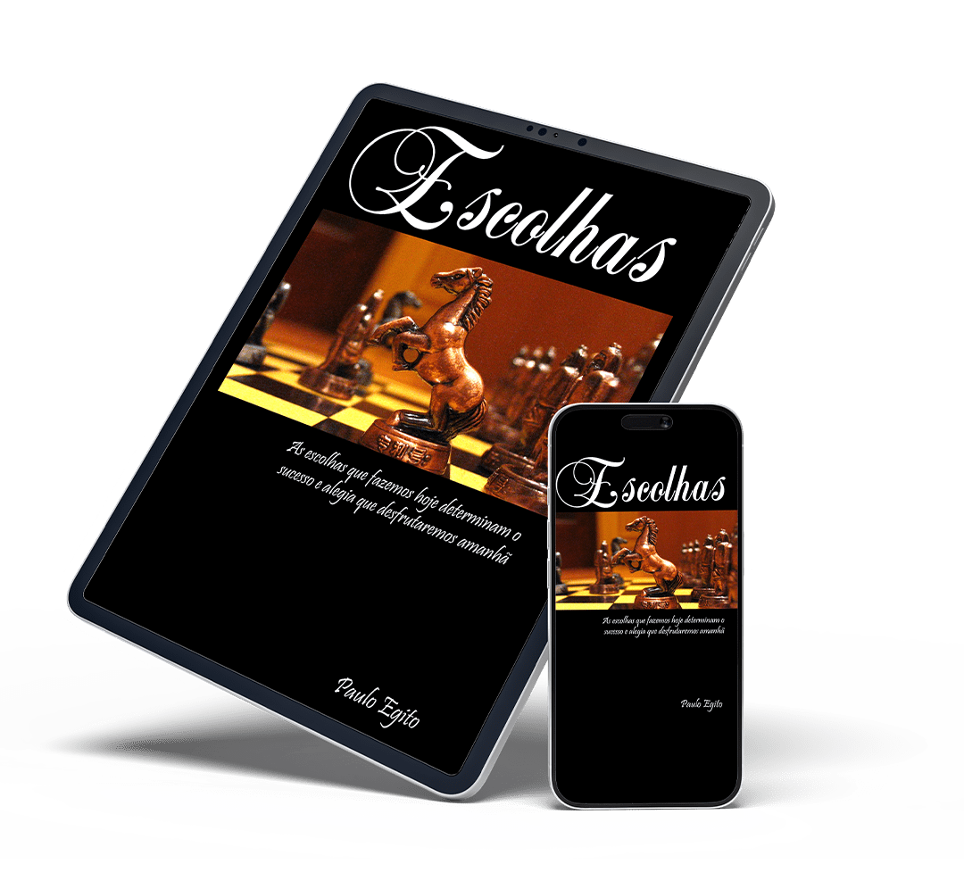 Livro Escolhas com foco em decisões conscientes, propósito de vida e autodesenvolvimento